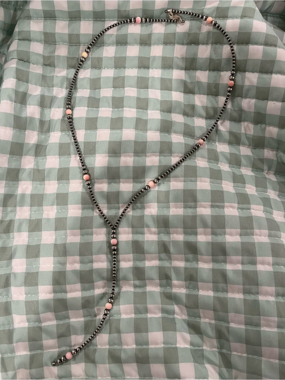 Authentic Navajo Pearls Lariat